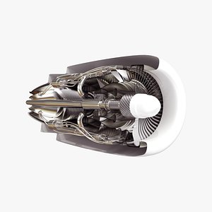 Jet Engine Cutaway