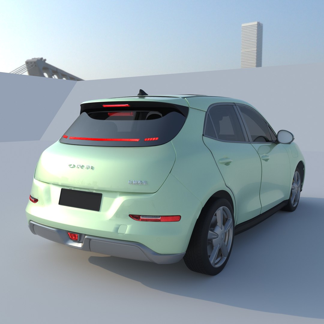 GreatWallMotor-ORA Funky Cat 3D - TurboSquid 2231826