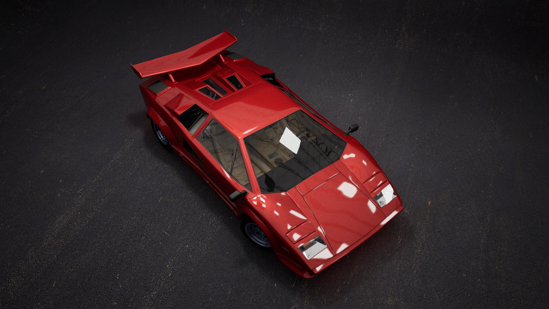 Countach Custom 3D Model - TurboSquid 2351288