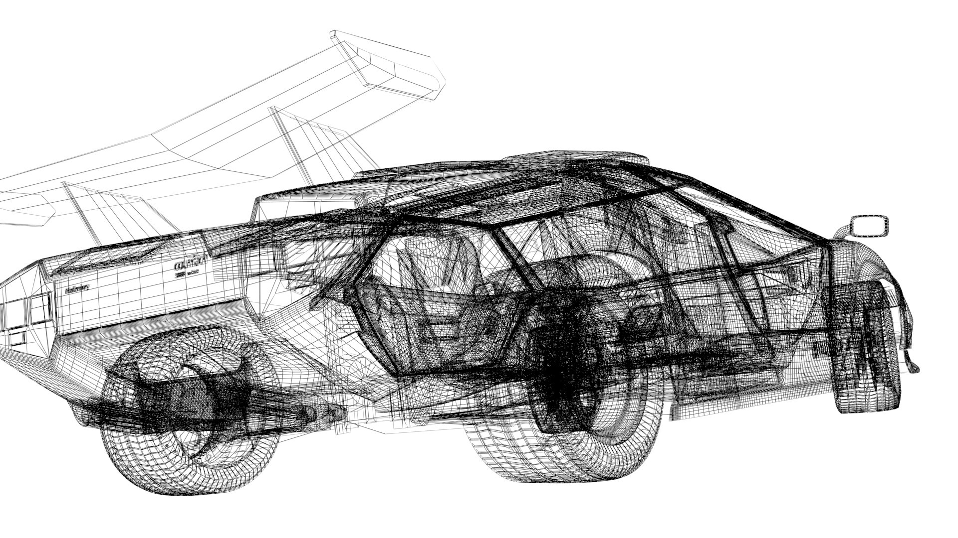 Countach Custom 3D Model - TurboSquid 2351288
