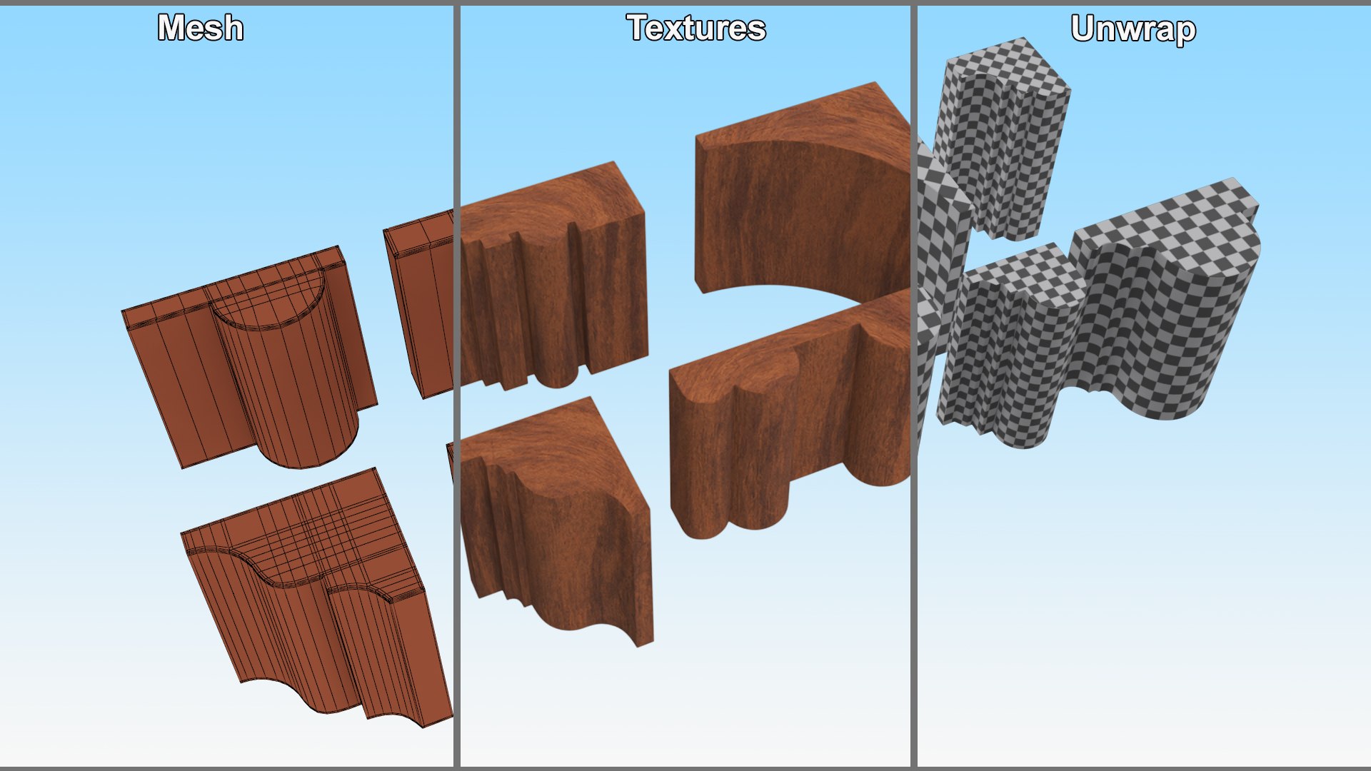 3D Set Molding Mahogany Part 2 model https://p.turbosquid.com/ts-thumb/2e/D7LJUV/1X/setmoldingmahoganypart23dmodel011/jpg/1724738925/1920x1080/fit_q87/2ef4f25fae1c444f7bb9314a0d1d59f0256484c8/setmoldingmahoganypart23dmodel011.jpg