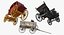Carriages 3D Models Collection