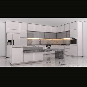 Modern Kitchen Cabinet Set