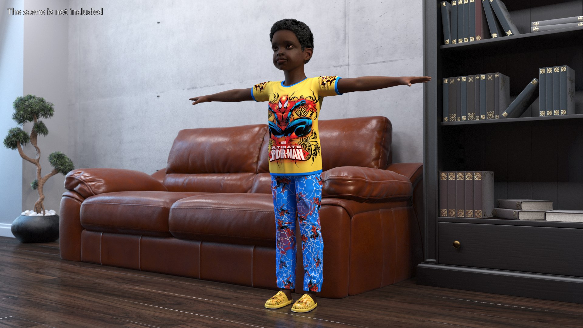 Black Child Boy Home Style T-Pose 3D model https://p.turbosquid.com/ts-thumb/2e/LoGpgO/SP/blackchildboyhomestyletpose3dmodel002/jpg/1661747989/1920x1080/fit_q87/0fa0e56fd7de465f3d2e495056f5c174c6508ceb/blackchildboyhomestyletpose3dmodel002.jpg