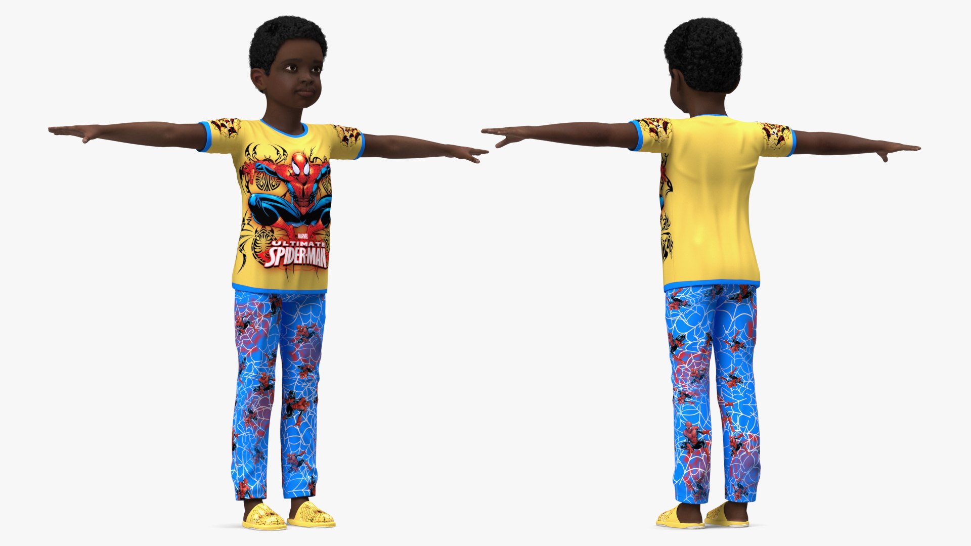 Black Child Boy Home Style T-Pose 3D model https://p.turbosquid.com/ts-thumb/2e/LoGpgO/mR/blackchildboyhomestyletpose3dmodel005/jpg/1661748000/1920x1080/fit_q87/aa19742b973f01766b46d363f6abce62c7d856ac/blackchildboyhomestyletpose3dmodel005.jpg