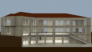 architecture cafe-bar 3 3D model