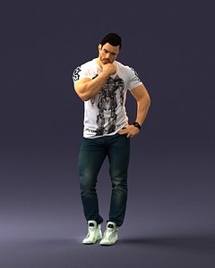 3D model human ready