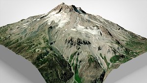 Mount Jefferson United States 3D