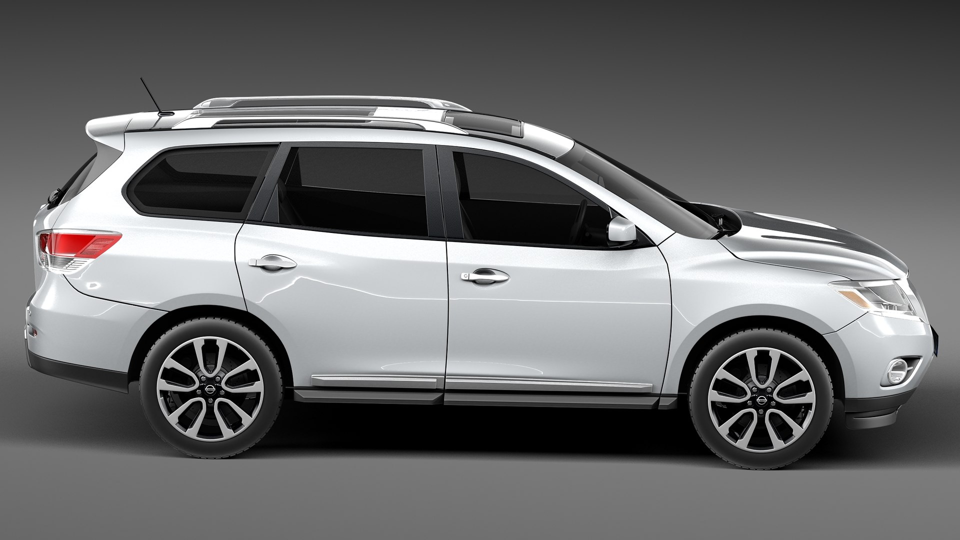 3d Model Nissan Pathfinder 2013 Suv
