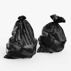 Garbage Bags Low Poly