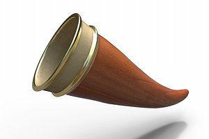 3D ale horn model