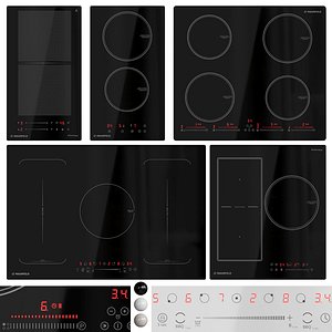 Maunfeld cooktops 3D model