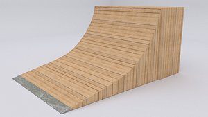 half skate ramp 3ds