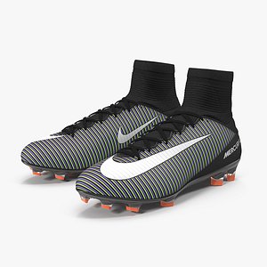 Black Nike Mercurial Veloce Football Cleats