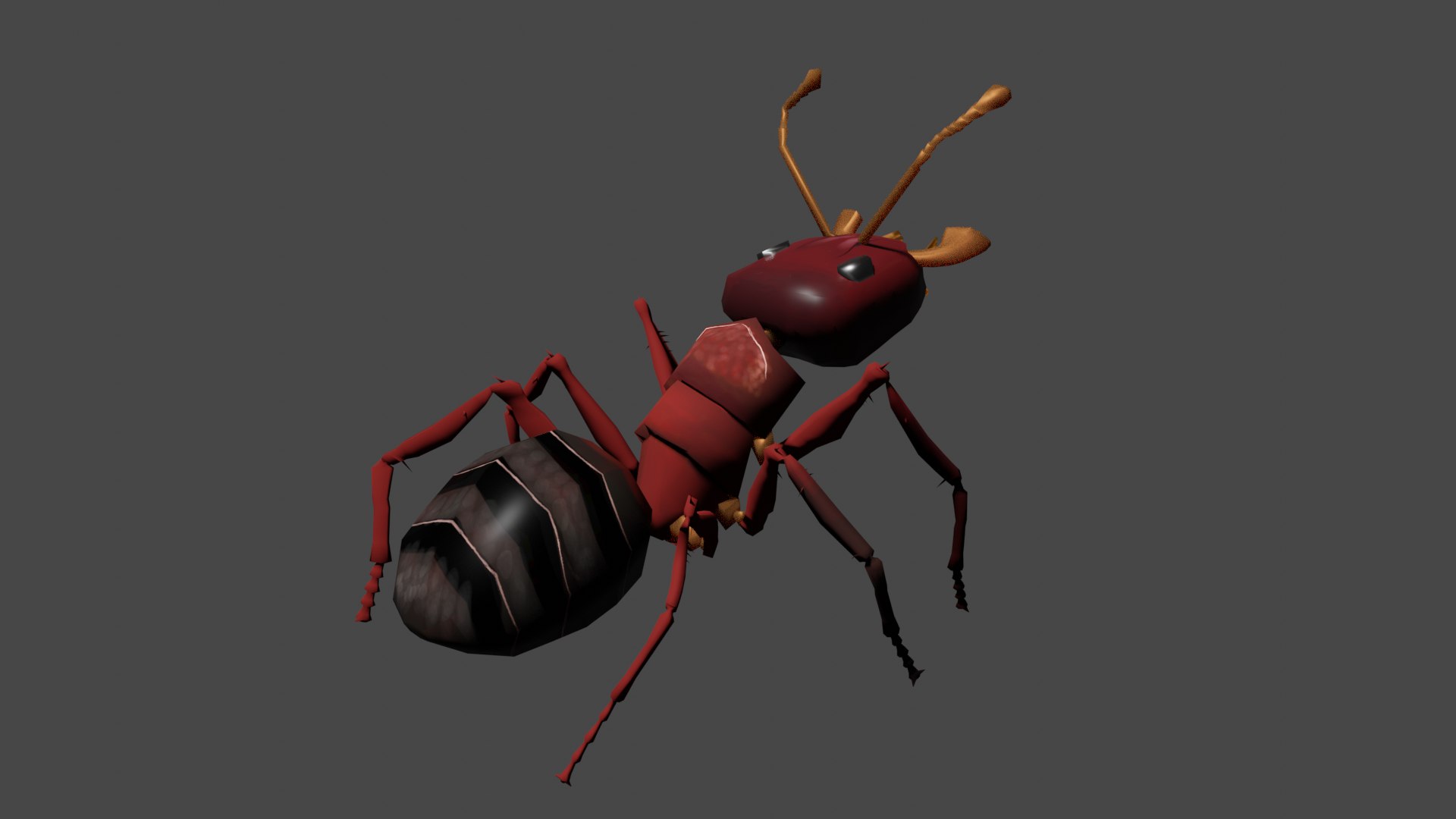 Free 3D Ant - TurboSquid 2225056