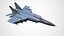 Mikoyan-Gurevich MiG-25 Low-poly PBR 3D model