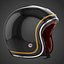 motorcycles helmet ruby 3d model