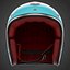 motorcycles helmet ruby 3d model