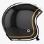 motorcycles helmet ruby 3d model