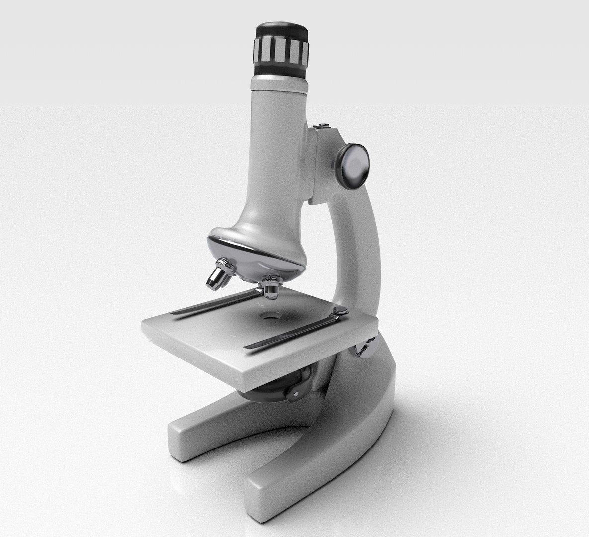 3D Highpoly Microscope - TurboSquid 1192363