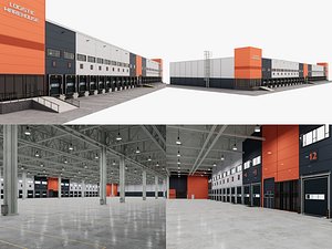 Warehouse Logistic 12 interior and exterior