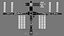 iss international space 3D model