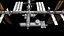 iss international space 3D model