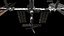 iss international space 3D model
