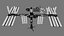 iss international space 3D model