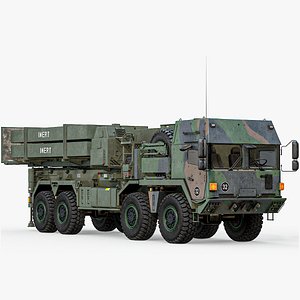 3D The Medium Extended Air Defense System MEADS Launch Vehicle PBR