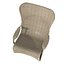 Hardware de restauração PALMERIA HIGH-BACK LOUNGE CHAIR