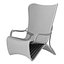 Hardware de restauração PALMERIA HIGH-BACK LOUNGE CHAIR