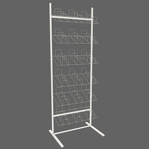 postcards stand 3D