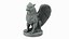 Griffin Statue Stone model