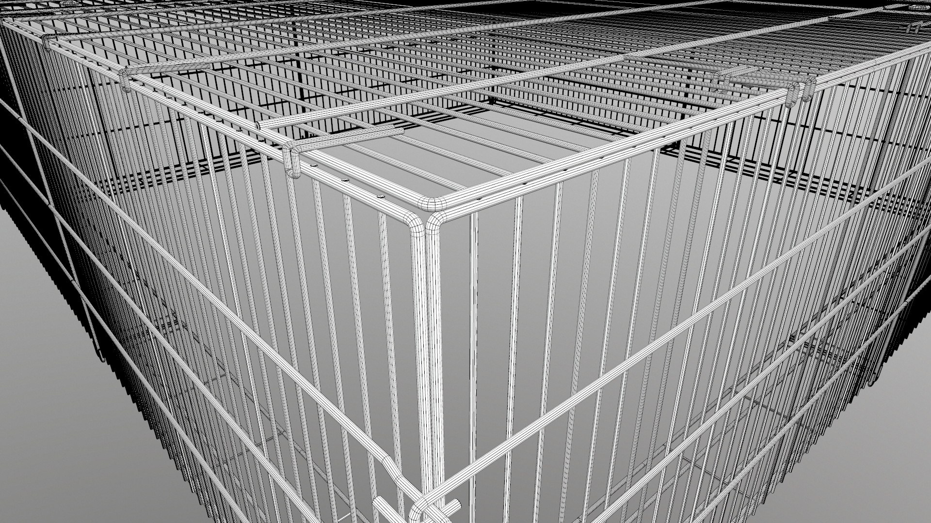Rabbit Cage With Cover 3D Model - TurboSquid 2160090