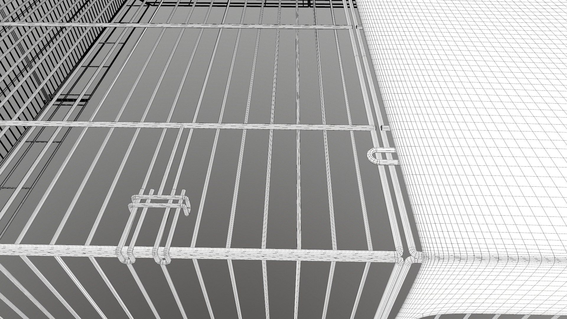 Rabbit Cage with Cover 3D model - TurboSquid 2160090