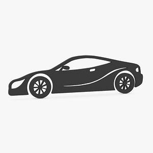 Car Sport Silhouette 3D