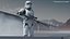 Star Wars Imperial Stormtrooper with Blaster Rifle Standing Pose 3D