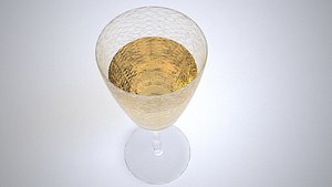 3D model shot glass