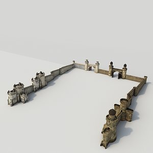 3d walls lost city 2 model