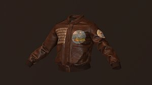 WW2 Type A-2 leather flight jacket PBR