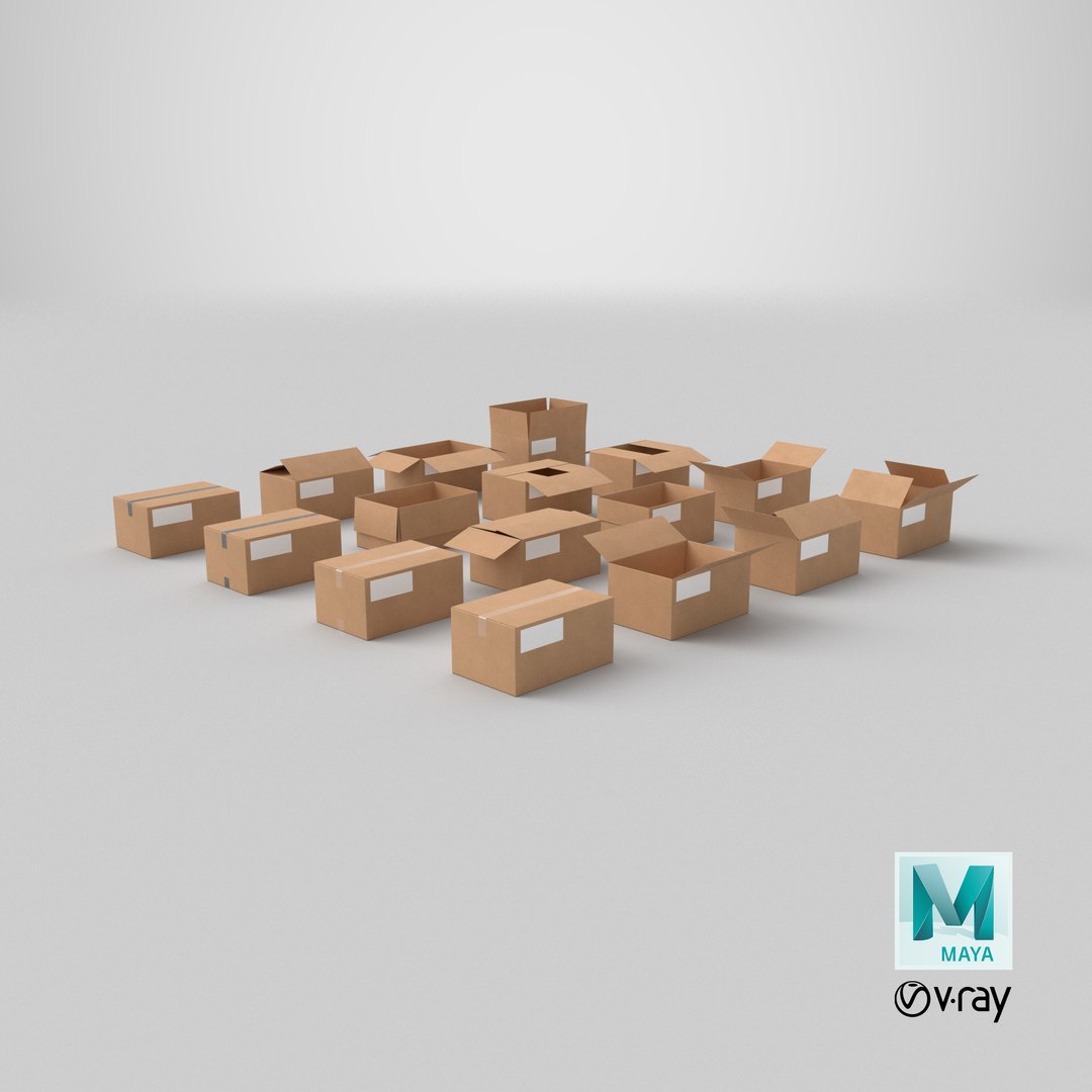 Regular Cardboard Box - Rigged and Fully Customizable model https://p.turbosquid.com/ts-thumb/2f/g0wB1o/4x/stemcell_maya_vray_render/png/1745517294/1920x1080/fit_q87/f470a7092bb11bd57fc2f76fc7424d134f37e614/stemcell_maya_vray_render.jpg