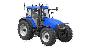 3D model Tractor 4WD