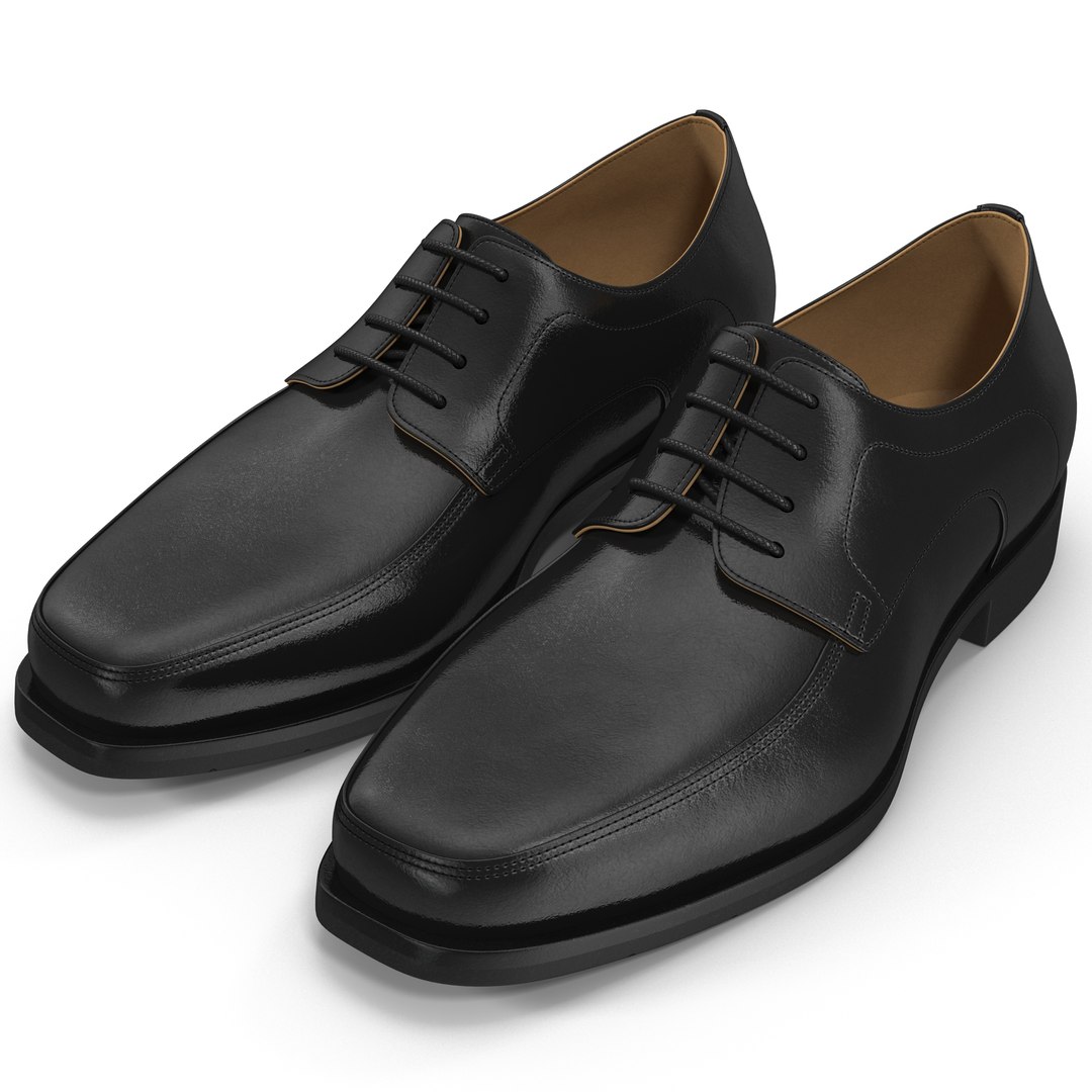 Man Shoes 5 3D model preview
