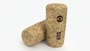Wine Cork - 3D Scanned