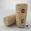 Wine Cork - 3D Scanned