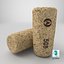 Wine Cork - 3D Scanned