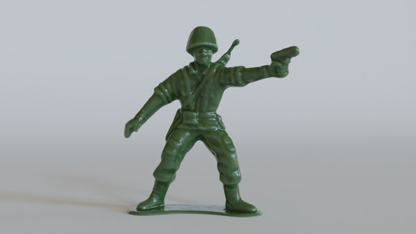 Soldat Modèle De Jouet Militaire Plastique Armée Hommes Figurines