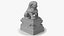 Chinese Foo Dog Statue Dragon