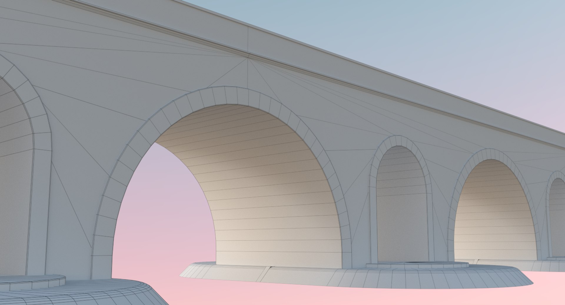 Stone bridge 7 model - TurboSquid 1173356